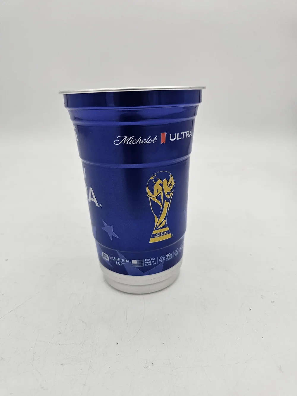 Michelob blue aluminum